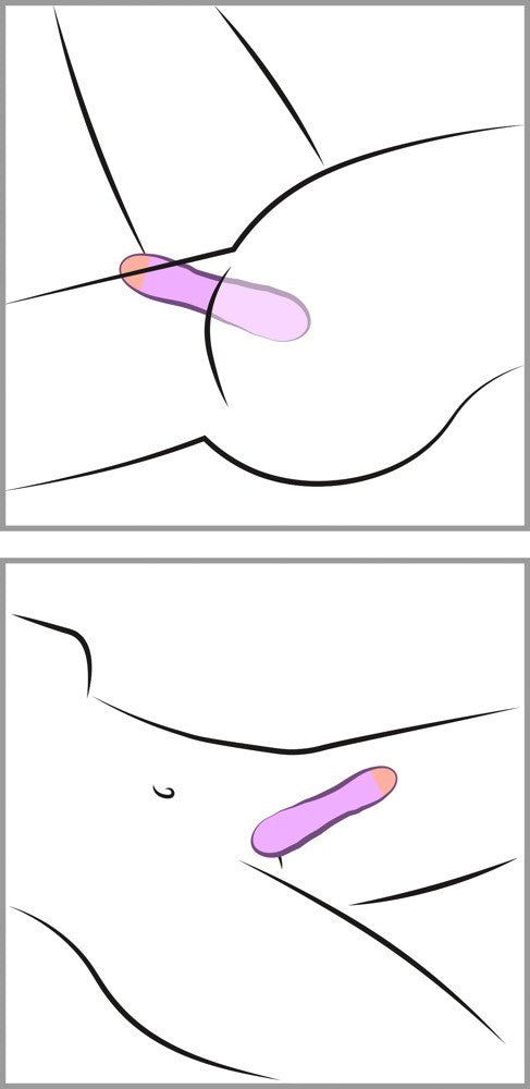 Cuties Minivibrator mit aufregender Reizstruktur und Soft Touch Textur (1 Stk)