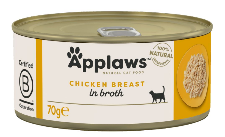 Applaws Nassfutter mit Hühnchenbrust (70g)