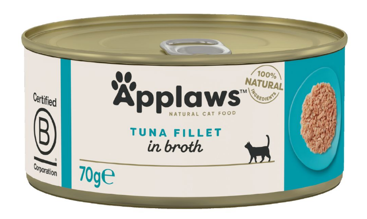 Applaws Nassfutter mit Thunfischfilet (70g)