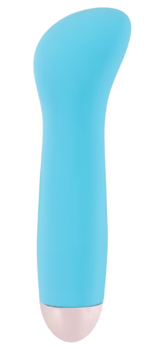 Cuties blau Minivibrator mit weicher Oberfläche (1 Stk)