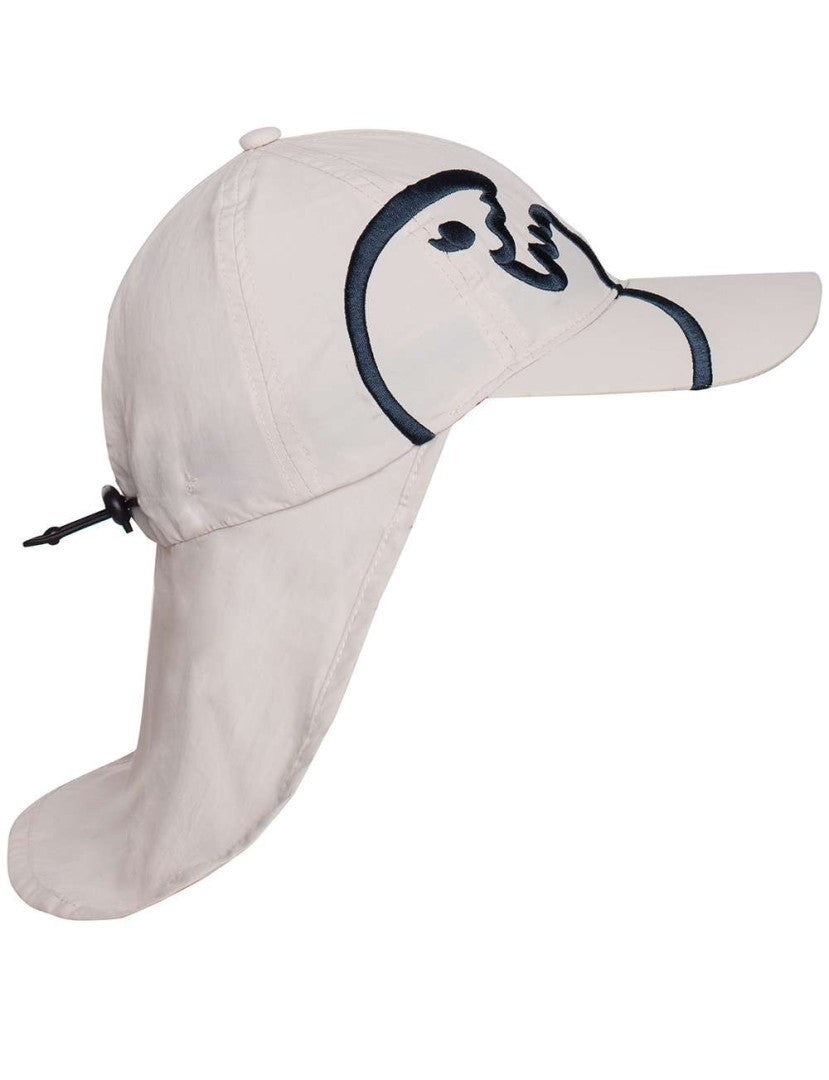 iq-uv UV Schutz Cap Bites mit Nackenschutz Kinder, stone (1 Stk)