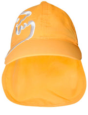iq-uv UV Schutz Cap Bites mit Nackenschutz Kinder, orange (1 Stk)