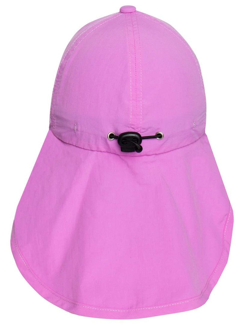 iq-uv UV Schutz Cap Bites mit Nackenschutz Kinder, pink (1 Stk)