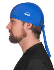 iq-uv UV Schutz Bandana Badekappe, blau, Kopfumfang: 59cm (1 Stk)