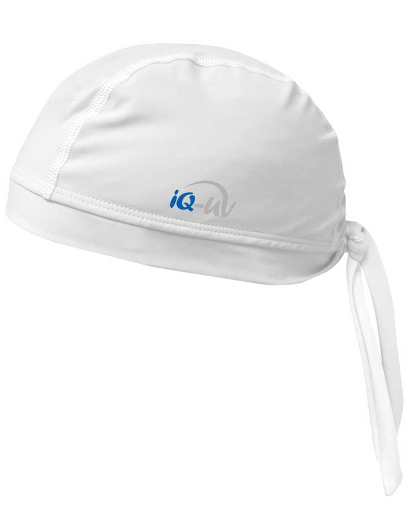 iq-uv UV Schutz Bandana Badekappe, weiss, Kopfumfang: 59cm (1 Stk)