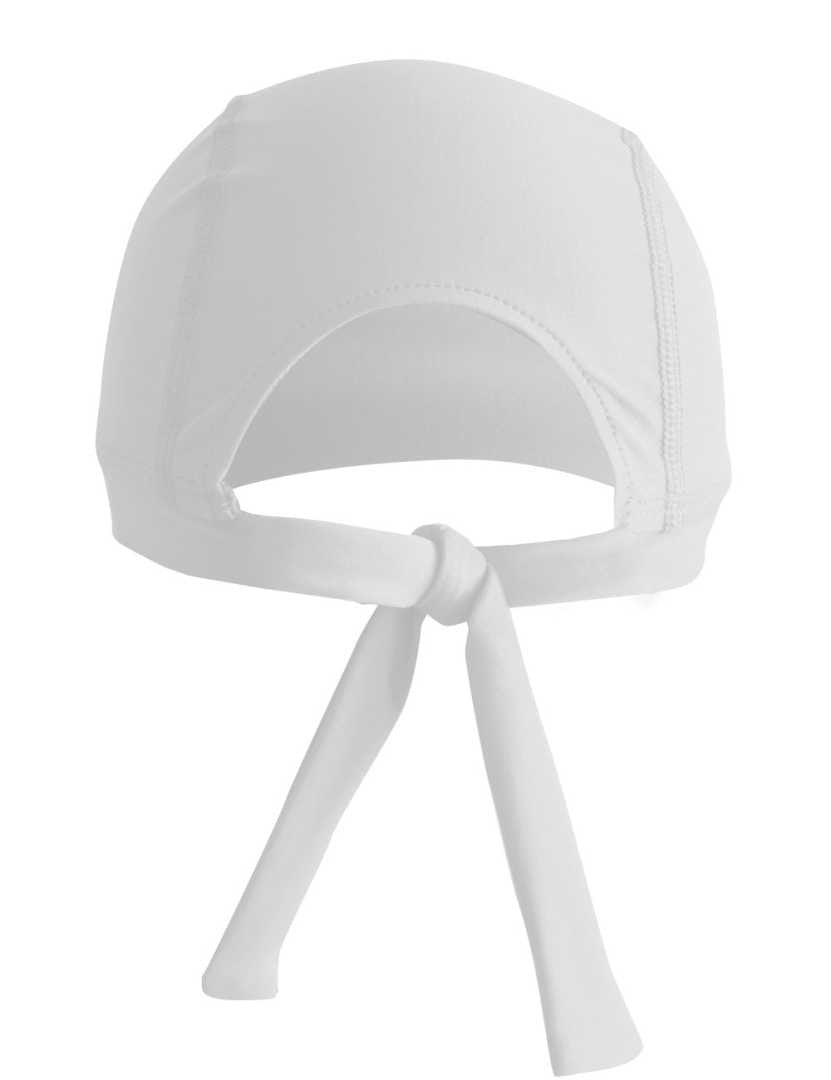 iq-uv UV Schutz Bandana Badekappe, weiss, Kopfumfang: 59cm (1 Stk)