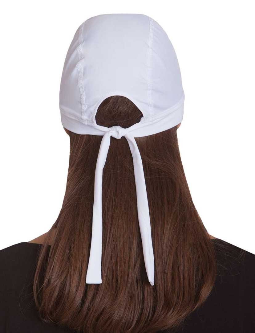 iq-uv UV Schutz Bandana Badekappe, weiss, Kopfumfang: 59cm (1 Stk)