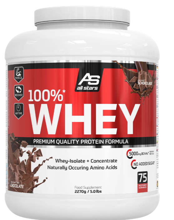 All Stars 100% Whey Protein Chocolate (2270g)