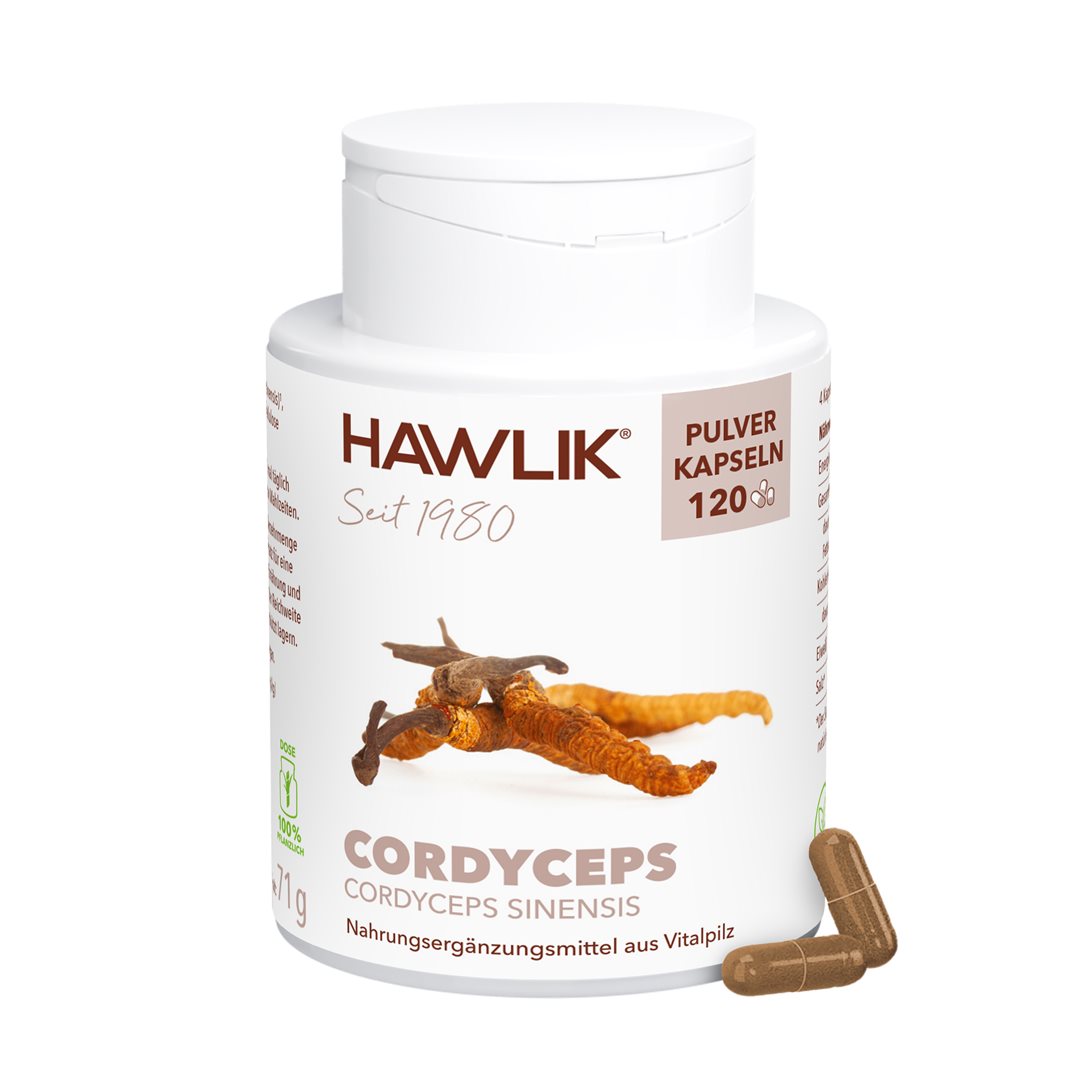 HAWLIK Cordyceps Pulverkapseln (120 Stk)