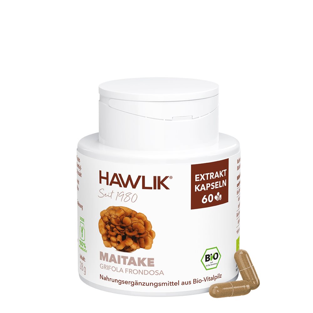 HAWLIK Maitake Extrakt Kapseln (60 Stk)