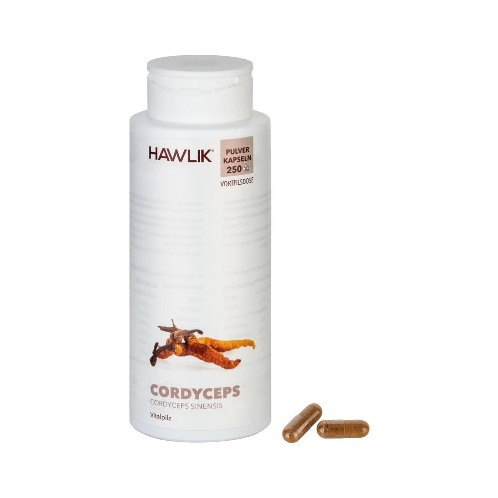 HAWLIK Cordyceps Pulverkapseln (250 Stk)