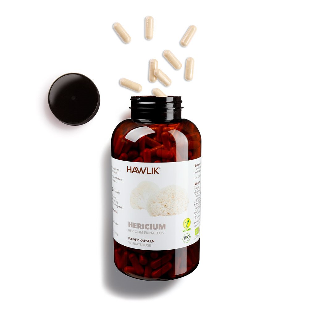 HAWLIK Hericium Pulverkapseln (500 Stk)