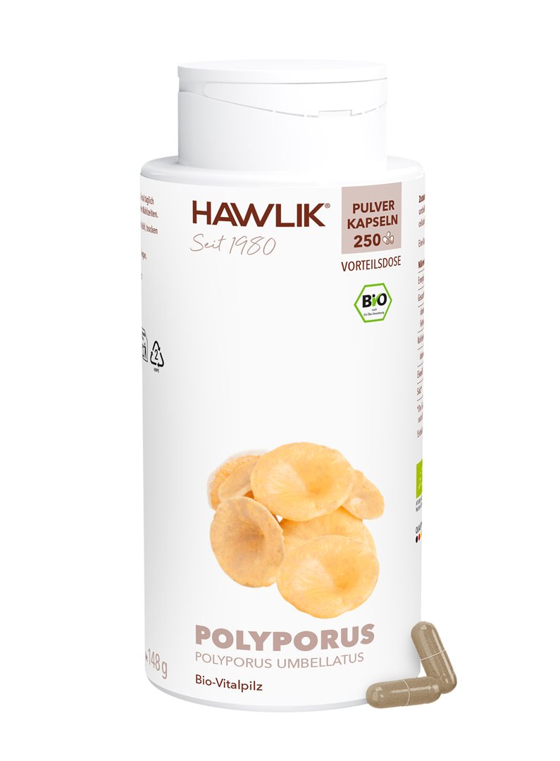 HAWLIK Polyporus Pulverkapseln (250 Stk)