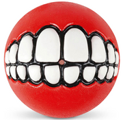 rogz Hundespielzeug Grinz Ball rot, Durchmesser 6.4cm (1 Stk)
