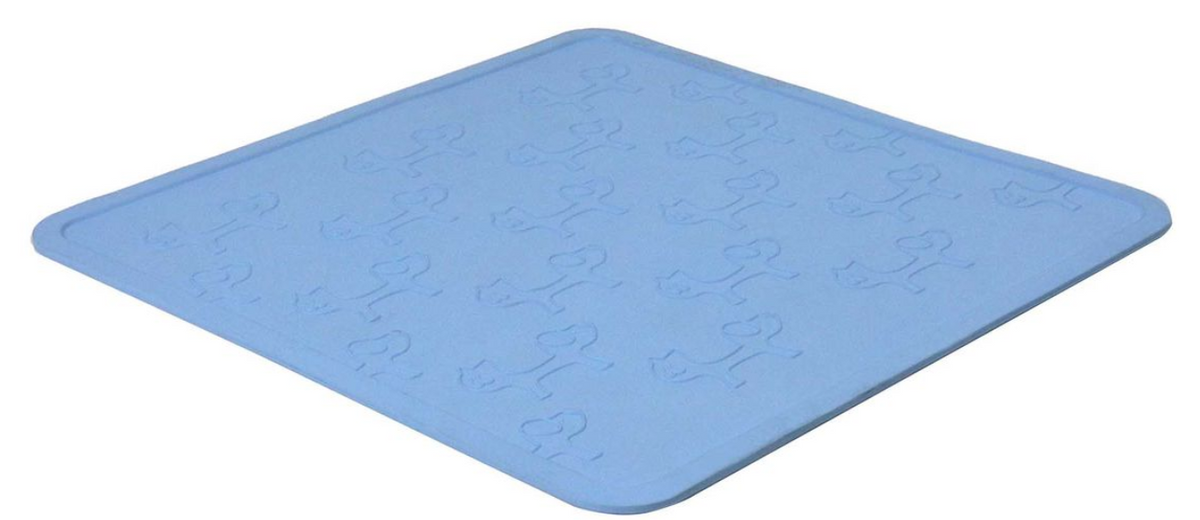 United Pets Napfunterlage Mustafà blau, 45x45cm (1 Stk)