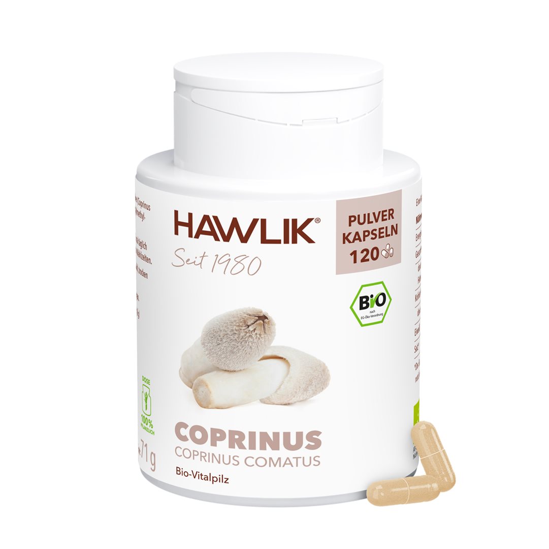 HAWLIK Coprinus Pulverkapseln (120 Stk)