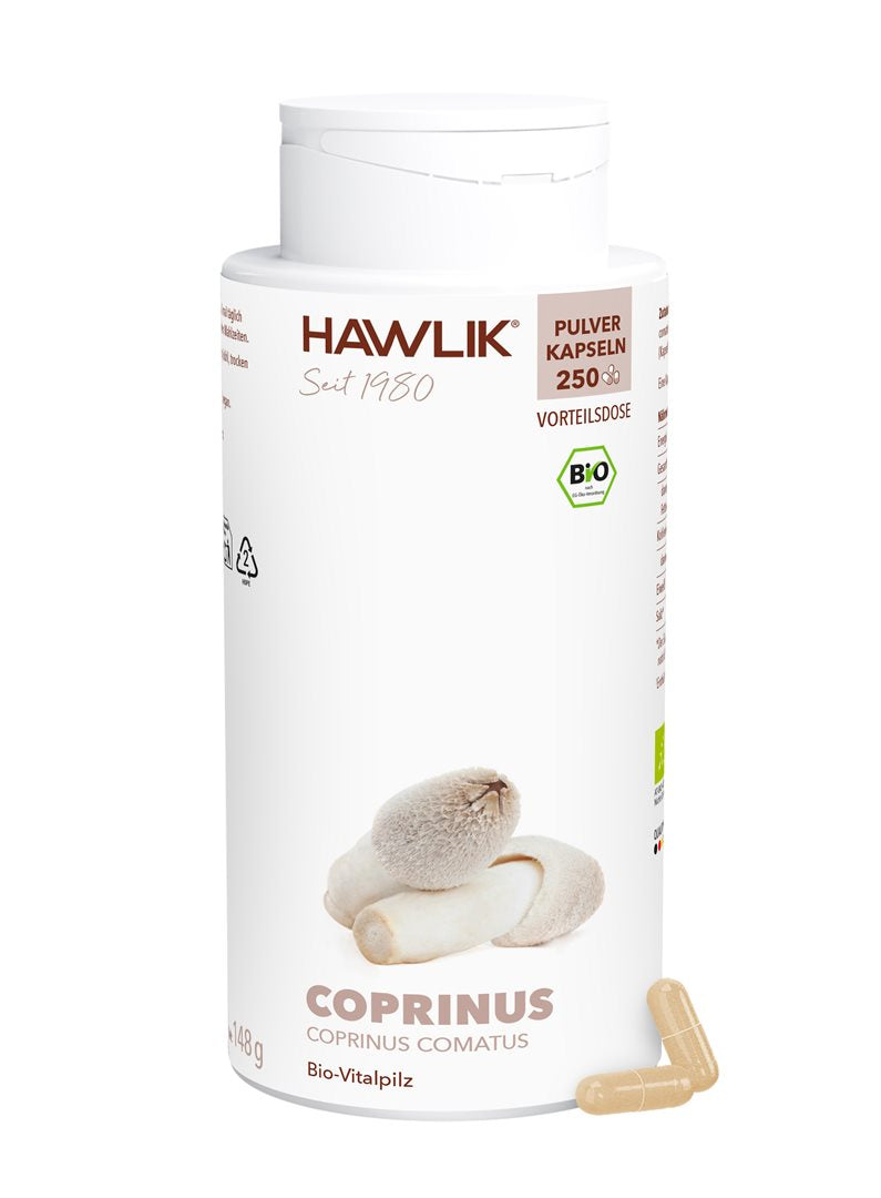 HAWLIK Coprinus Pulverkapseln (250 Stk)