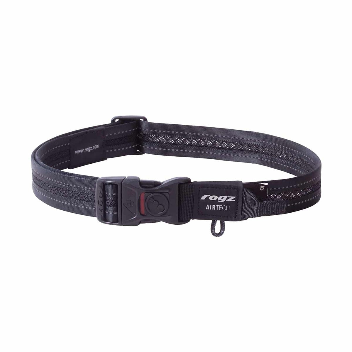 rogz AirTech Classic Halsband schwarz, 39-64kg (1 Stk)