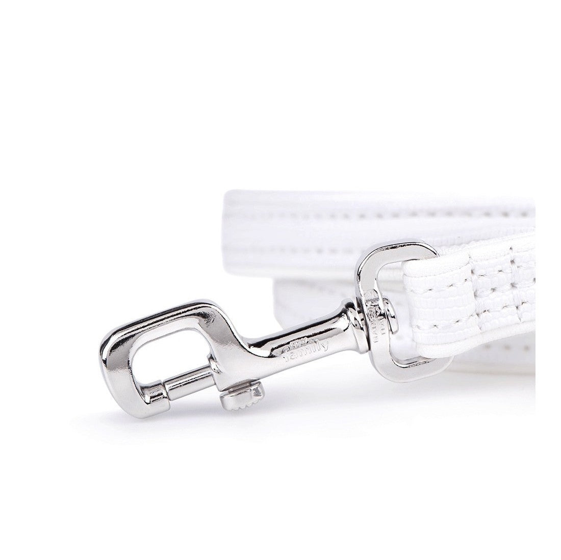 MyFamily Saint Tropez Similpelle Leder-Hundeleine weiss, bis 12kg (1 Stk)
