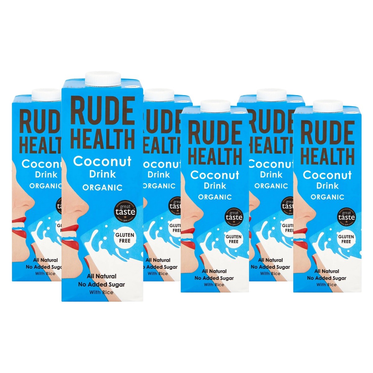 Rude Health Kokosnuss Drink Bio (6x1 Liter)