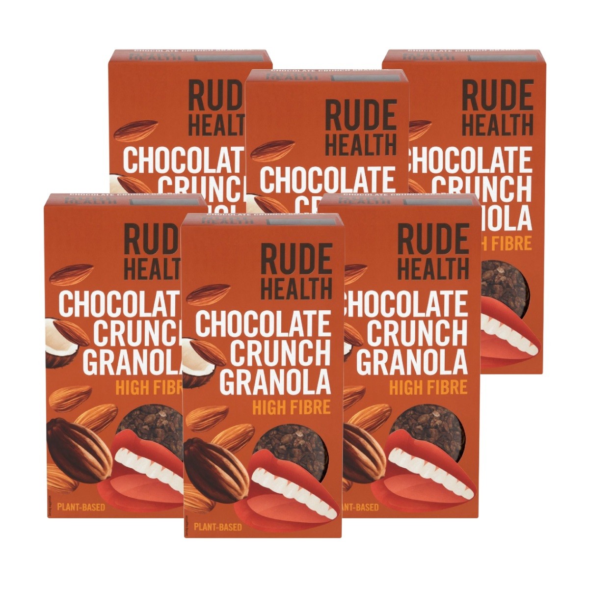 Rude Health Chocolate Crunch Granola (6x400g)