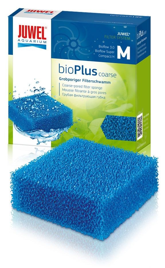 Juwel Filterschwamm bioPlus grob, Grösse M (1 Stk)