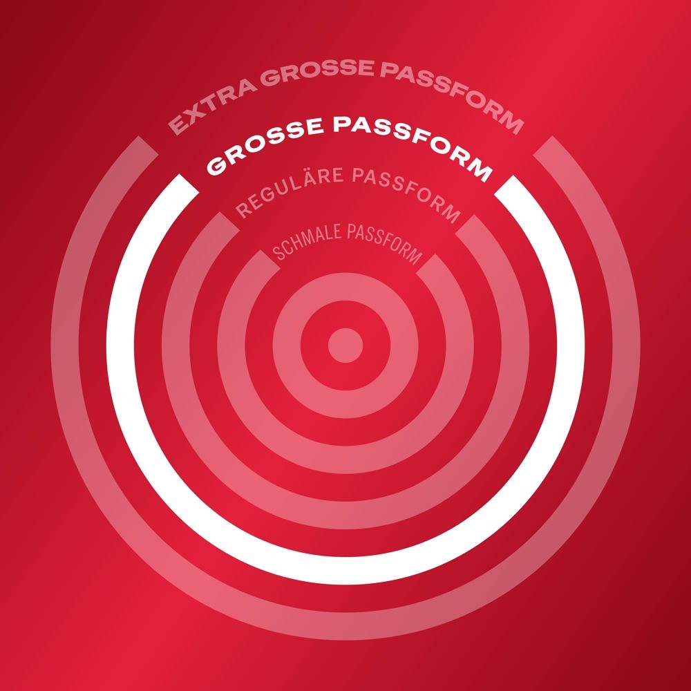 Durex Gefühlsecht XXL Kondome, Grosse Passform (30 Stk)