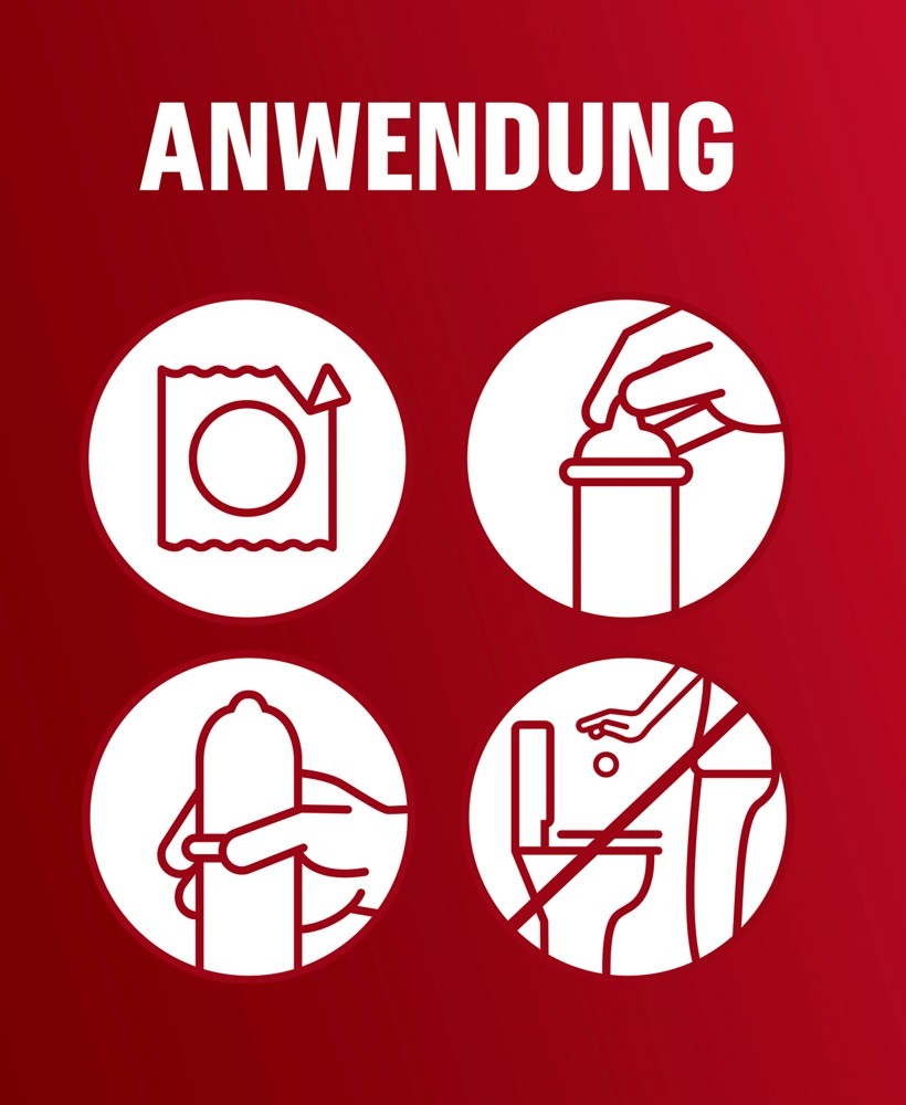 Durex Gefühlsecht XXL Kondome, Grosse Passform (30 Stk)