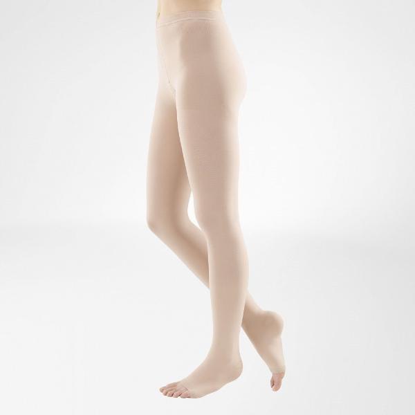 VenoTrain soft AT CCL2 taille M plus/long pied ouvert crème (1 pce)