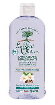 Le Petit Olivier Acqua Micellare Detox & Anti-Pollution Fiore di Mandorlo & Moringa (400ml)