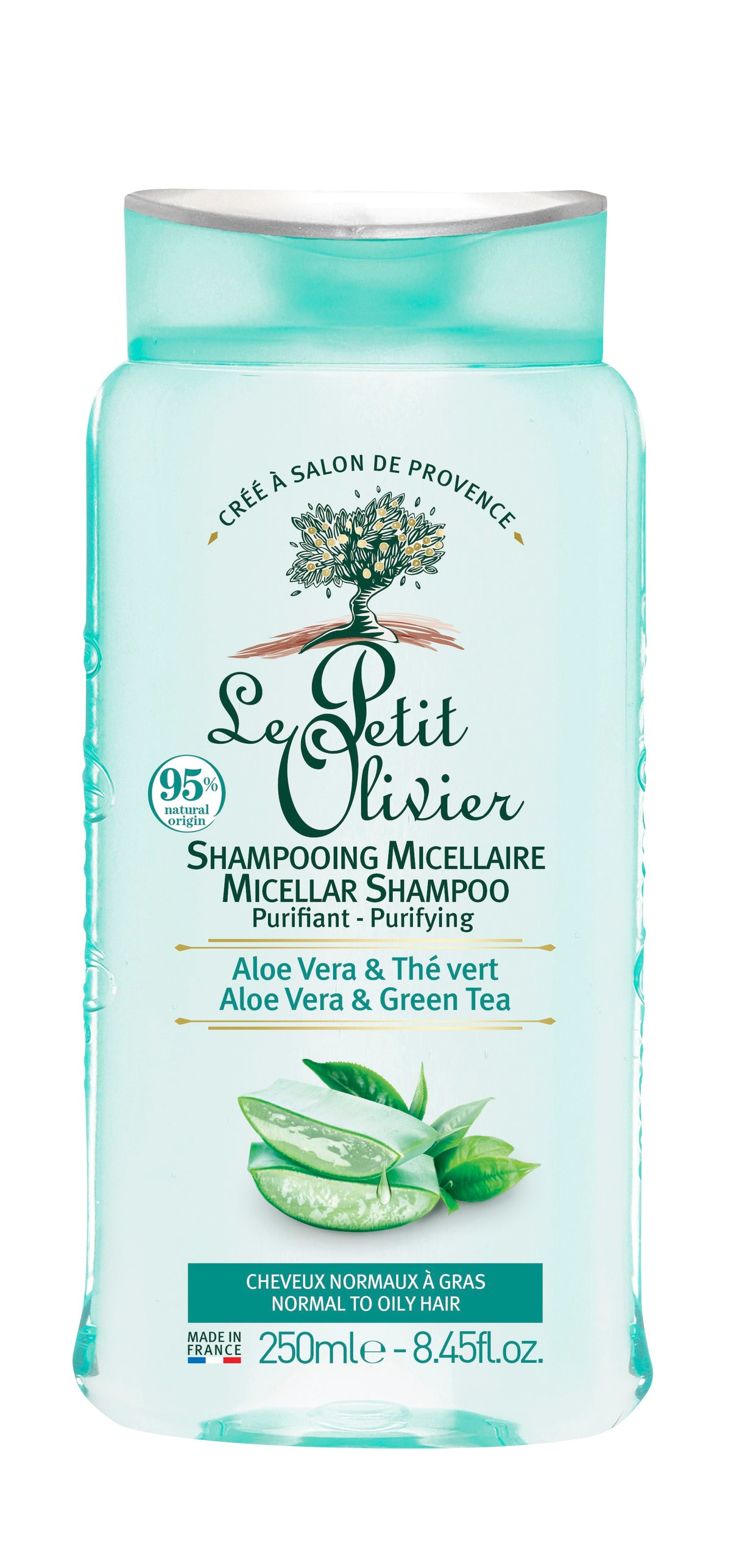 Le Petit Olivier Shampoo Micellare Purificante Aloe Vera & Tè Verde (250ml)