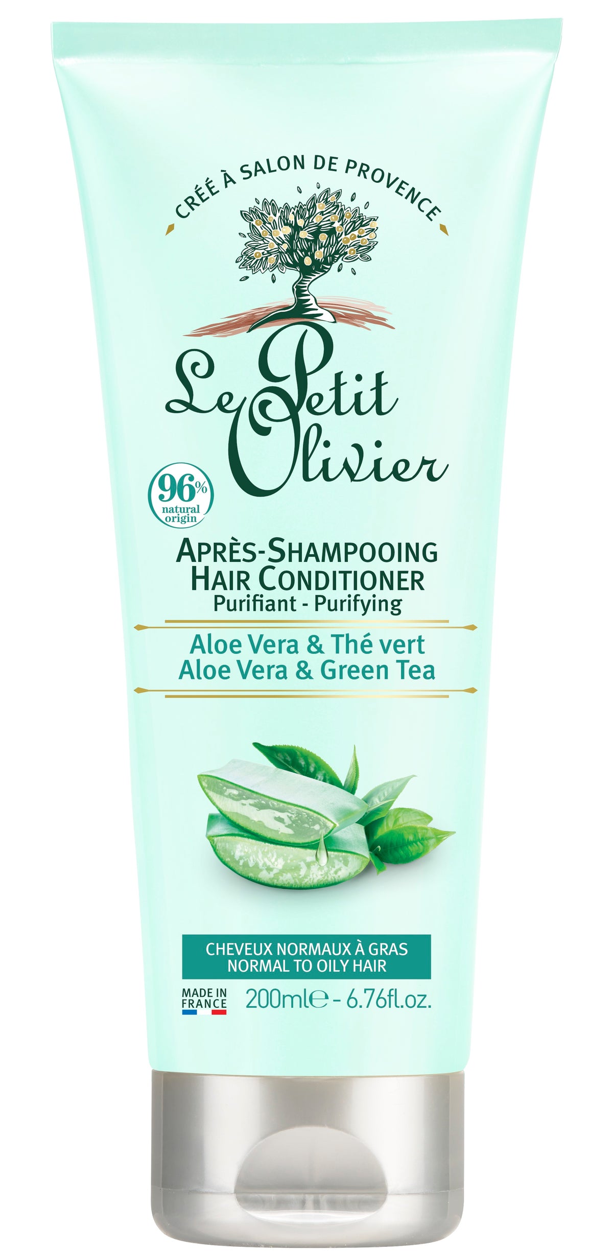 Le Petit Olivier Balsamo Purificante Aloe Vera & Tè Verde (200ml)
