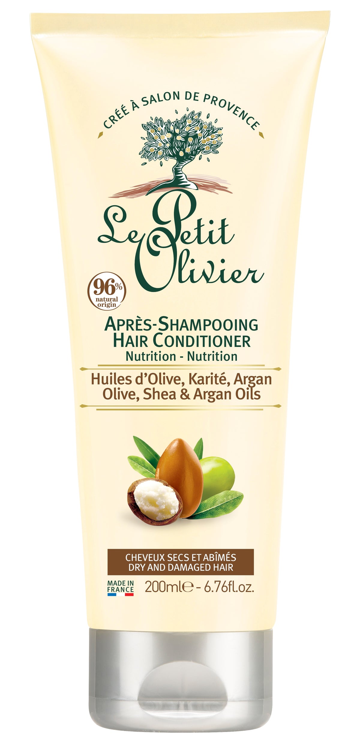 Le Petit Olivier Nourishing Conditioner Olive, Shea & Argan (200ml)