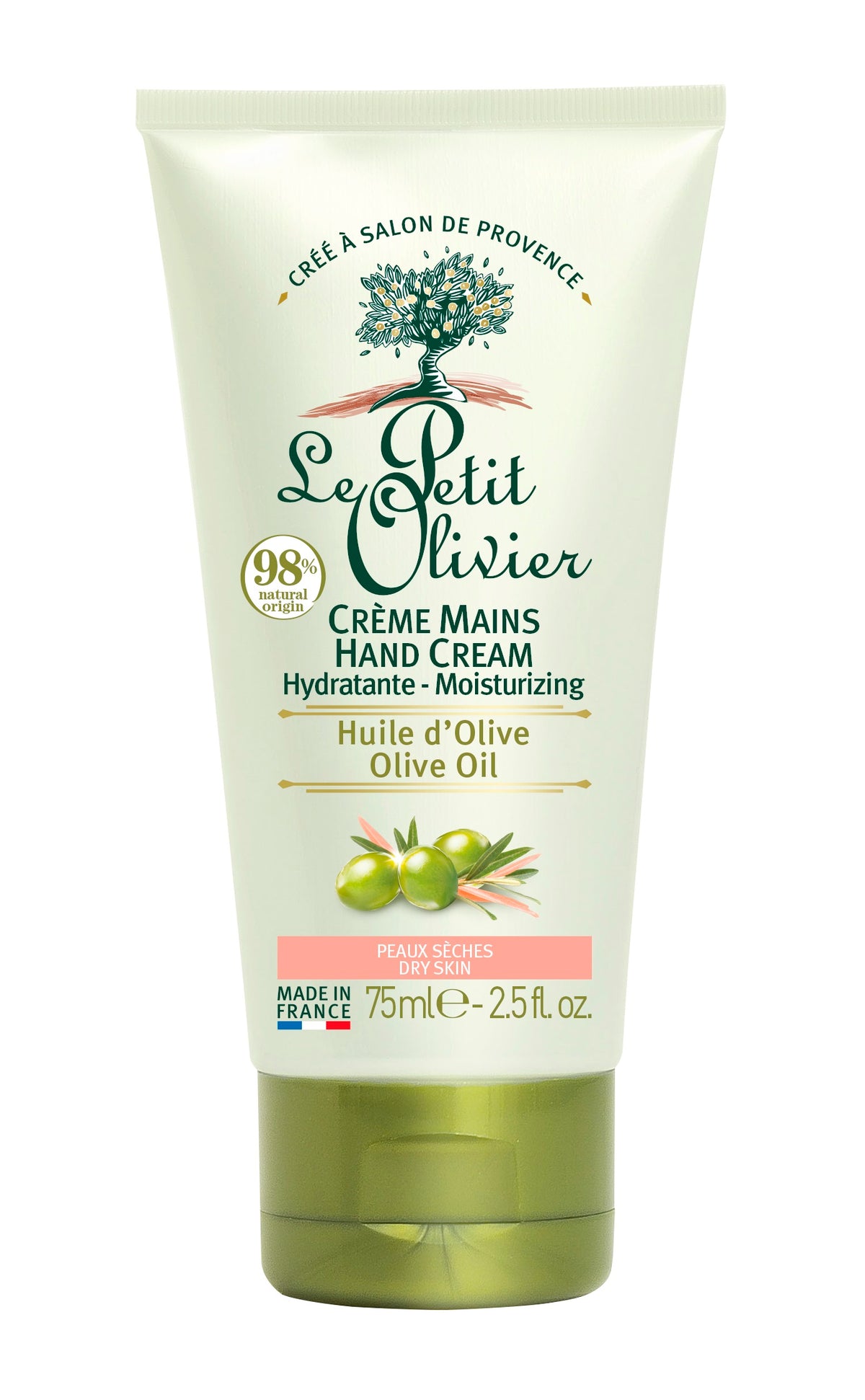 Le Petit Olivier Handcreme Feuchtigkeit Olive (75ml)