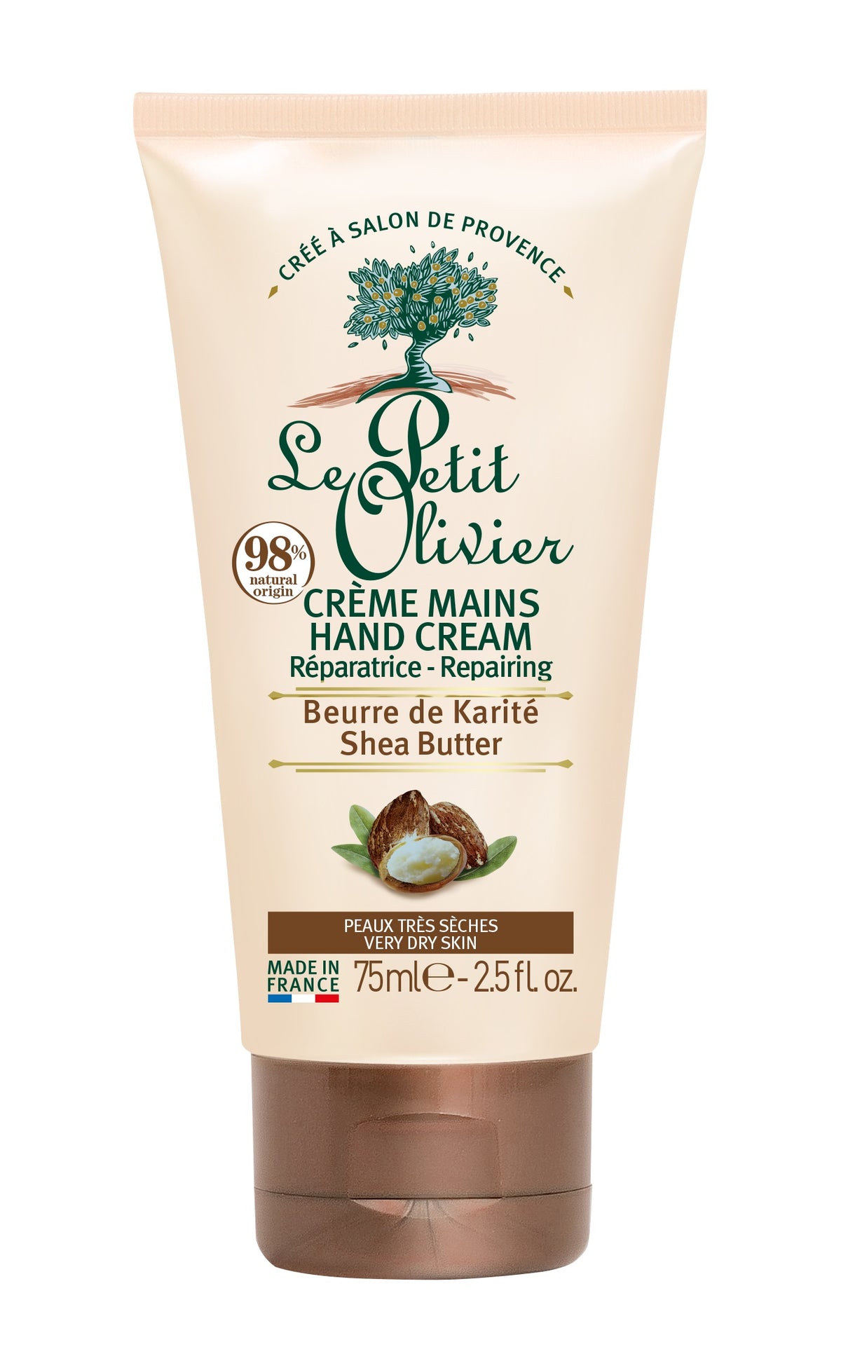Le Petit Olivier Crema Mani Riparatrice Karité (75ml)