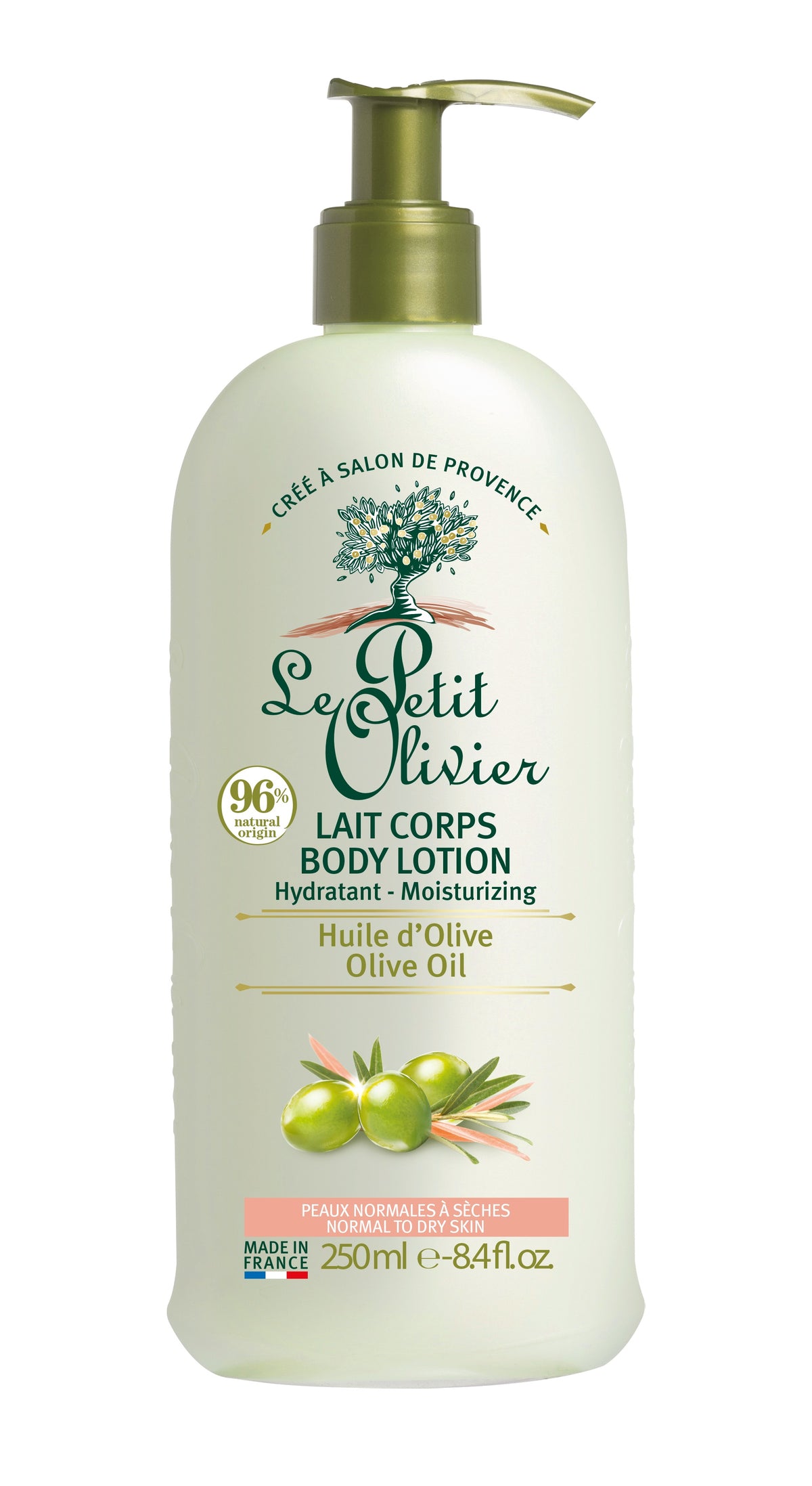 Le Petit Olivier Feuchtigkeitsspendende Körpermilch Olivenöl (250ml)