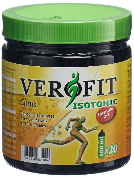 Verofit Isotonic Pulver Citrus (600 g)