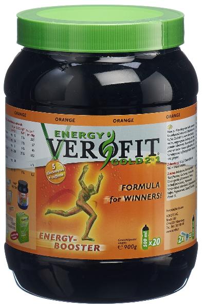 Verofit Energy Gold 2in1 Pulver Orange (900 g)