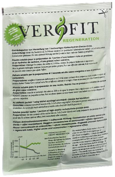 Verofit Regeneration Powder Vanilla (10x70g)