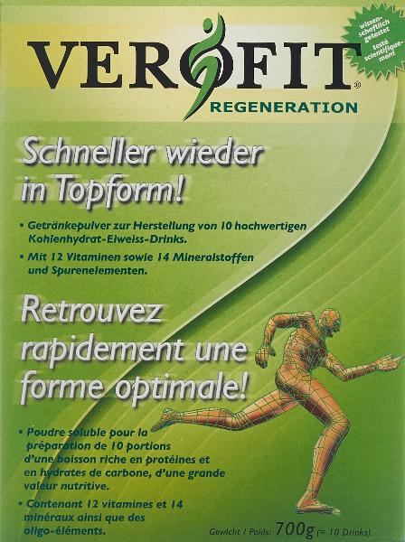 Verofit Regeneration Powder Vanilla (10x70g)