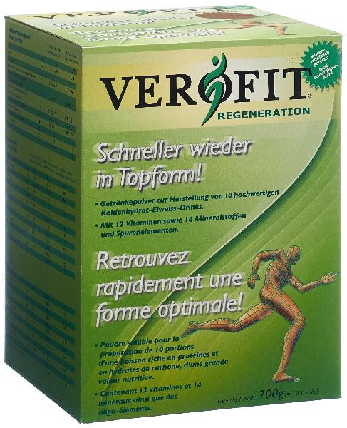 Verofit Regeneration Powder Chocolate (10x70g)