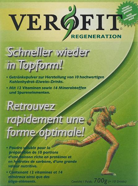 Verofit Regeneration Powder Strawberry (10x70g)