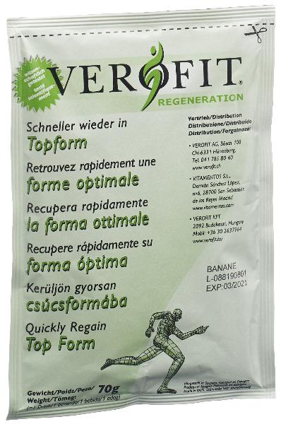 Verofit Regeneration Powder Banana (10x70g)