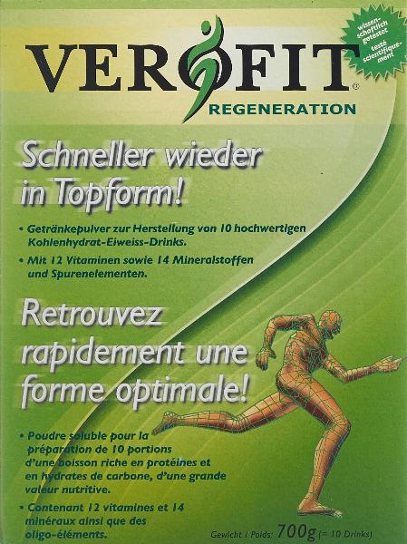 Verofit Regeneration Powder Banana (10x70g)