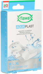 FLAWA Aqua Pflaster wasserfest 3 Größen (7 Stk)