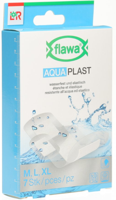 FLAWA Aqua Pflaster wasserfest 3 Größen (7 Stk)