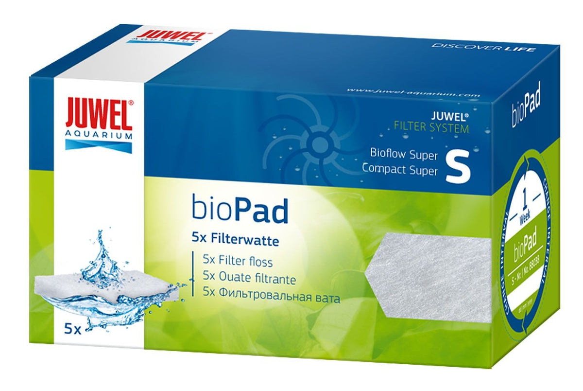Juwel Filterwatte bioPad, Grösse S (5 Stk)