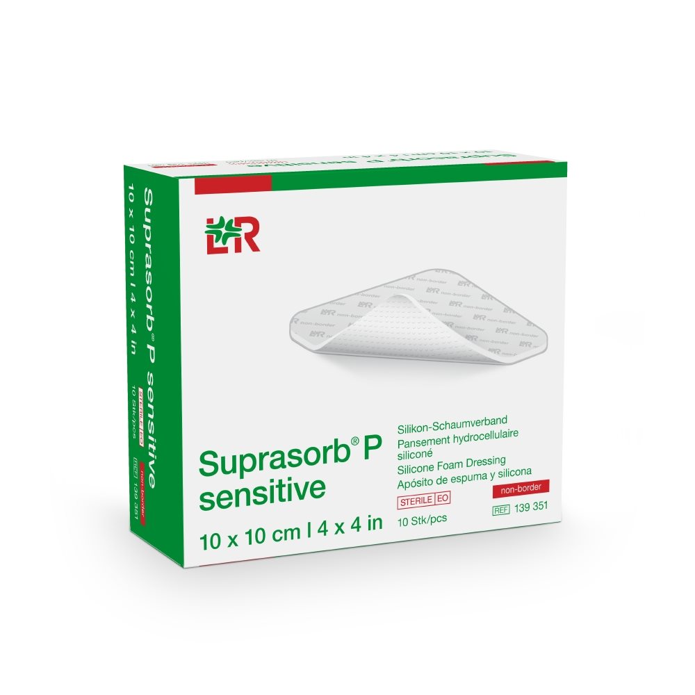 Suprasorb P sensitive non-border 10 x 10cm (10 Stk)