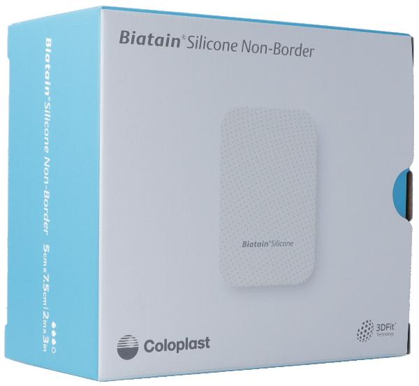 Biatain Silicone Non Border 5x7.5cm (10 pces)