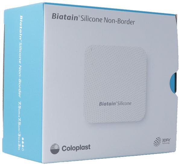 Biatain Silicone Non Border 7.5x7.5cm (10 pcs)
